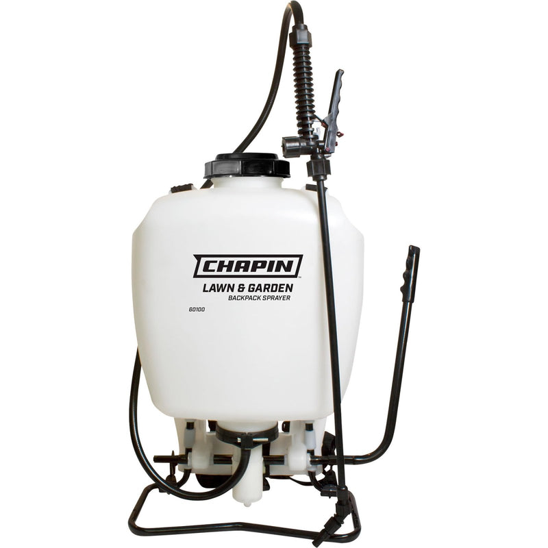 Chapin Deluxe Backpack Sprayer, 4 - Gallon Capacity, 40 - 60 PSI, Model 60100