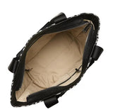 Charcoal Brahmin Luxe Leisure Animal Print Pickleball Tote by Brahmin