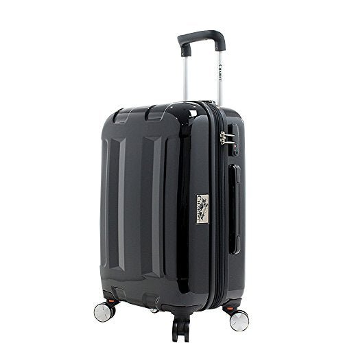 CHARIOT CH-727 Cinco Black 20" Luggage Carry On | Backpacks4Less