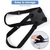 Chelmon 2 Pack Luggage Straps, Ajustable Elastic Bungee Belt for Suitcases, Add Extra Bag Easy and Securely for Travel