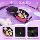 CHEN Select Scooter Suitcase for Kids, Ride on Luggage for Girls Aged 3 - 8, Scooter Luggage with LED Wheels