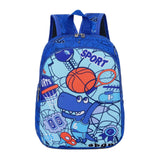 CHERUBIC Kids Toddler Cute Backpack Little Cartoon Travel Lightweight Bag Daypack For 3 Girls Boys (Basketball)