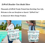 Chic Extra Large Shoulder Grocery Tote Bag, Romantic Paris Eiffel Tower with Flowers Butterfly Pattern Canvas Handle Bags Reusable for Gym Weekender Picnic Beach Travel Home Storage Market Shopping