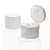 Chica and Jo 2oz Clear Plastic Empty Squeeze Bottles with Flip Cap - BPA - free - Set of 6 - TSA Travel Size 2 Ounce Made in the USA