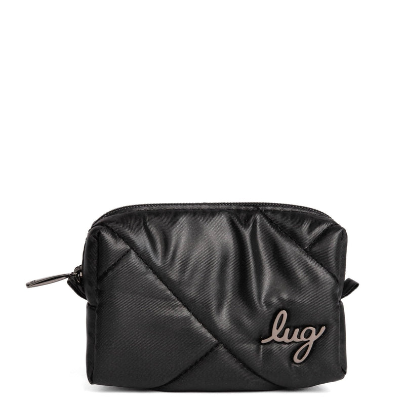 Choo Choo Mini Pill Box, Metallic Black