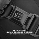 Chrome Industries Barrage Sling Bag – Crossbody Backpack for Women and Men w/Quick Release Buckle – 5L, Black X