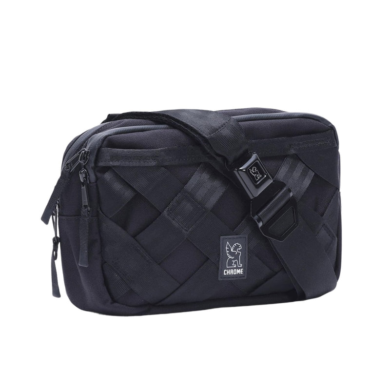 Chrome Industries Barrage Sling Bag – Crossbody Backpack for Women and Men w/Quick Release Buckle – 5L, Black X