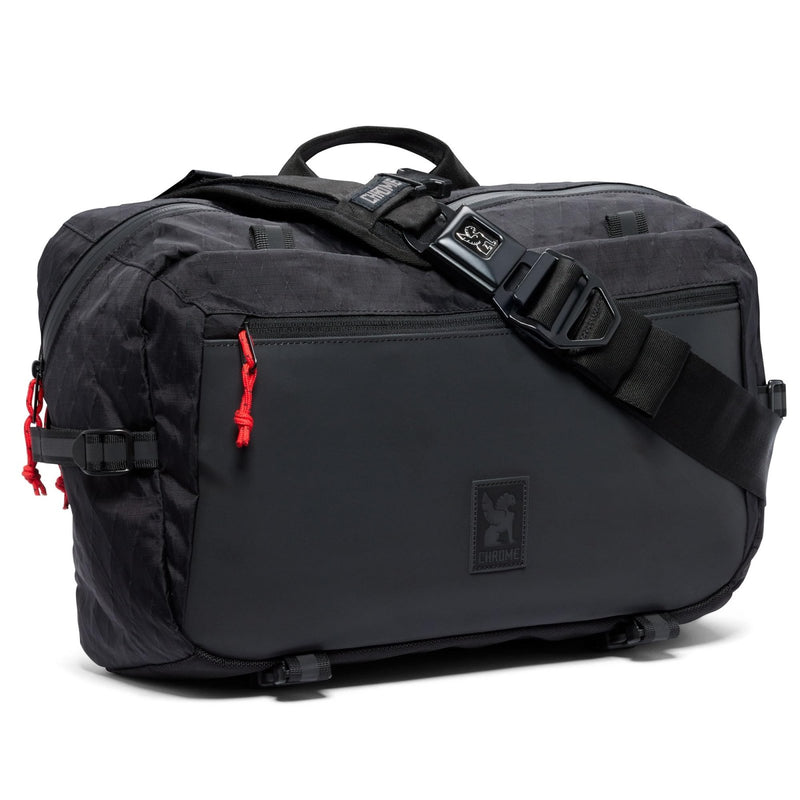 Chrome Industries Kadet Max Messenger Bag – Crossbody Sling for Men and Women w/Quick Release Buckle – 15L, Black XRF