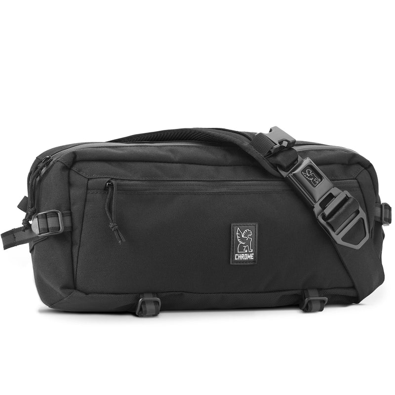 Chrome Industries Kadet Sling Messenger Bag – Crossbody Sling for Women and Men w/Quick Release Buckle – 9L, Black