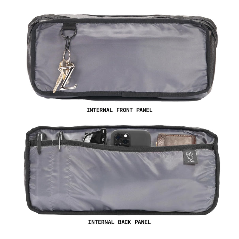 Chrome Industries Kadet Sling Messenger Bag – Crossbody Sling for Women and Men w/Quick Release Buckle – 9L, Black XRF