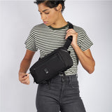 Chrome Industries Mini Kadet Sling Bag – Water Resistant Messenger Crossbody Bag for Women & Men with Adjustable + Swappable Slider – 5L, Black XRF