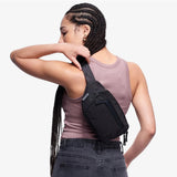 Chrome Industries Sabin Sling Bag for Men and Women – Large Main Compartment, Lightweight Recycled Materials – 3L, Black