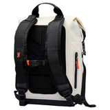 Chrome Industries Urban Ex 20L Rolltop Backpack – Waterproof Backpack with Laptop Sleeve, Reflective Attachment Loops, & Ergonomic Shoulder Straps – Perfect for Travel, Work, & School – Future White
