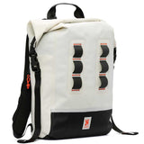 Chrome Industries Urban Ex 20L Rolltop Backpack – Waterproof Backpack with Laptop Sleeve, Reflective Attachment Loops, & Ergonomic Shoulder Straps – Perfect for Travel, Work, & School – Future White