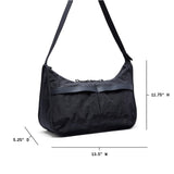 Chrome Industries Yoyogi Messenger, Crossbody Bag for Men and Women – Large Zippered Main Access, Metal Buckle, Laptop Pocket – Black