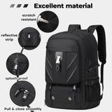 CIMALAY 17.3 Inch gym backpack with Shoe Compartment,60L Water Resistant Anti Theft Backpacks with USB Charging Port, Airline Approved Carry on Bag Multiple Compartments,for Men Women Travel