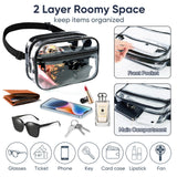 Clear Fanny Pack for Stadium Events - Clear Bag for Women Men Lightweight Waist Pack for Concerts, Sports Games Day & Travel Stadium Approved Transparent Bag