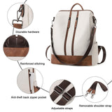 CLUCI Backpack Purse for Women Leather Backpack Convertible Large Travel Ladies Fashion Casual Shoulder Bag