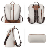CLUCI Backpack Purse for Women Leather Backpack Convertible Large Travel Ladies Fashion Casual Shoulder Bag