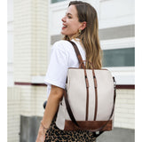 CLUCI Backpack Purse for Women Leather Backpack Convertible Large Travel Ladies Fashion Casual Shoulder Bag