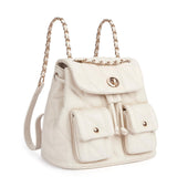 CLUCI Crossbody Bag for Women PU Leather Shoulder Bag, Convertible Small Tabby Backpack Purse for Travel