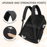 CLUCI Lightweight Travel Backpack Carry on Flight Approved, Puffy Gym Backpack with Shoe Compartment, Personal Item Travel Bag, 15.6 inch Laptop Backpack for Weekender Business