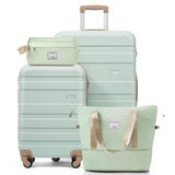 Clyrava 4 Piece Luggage Set Hard Shell - 20