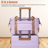 Cobens Luggage Sets 5 Piece Durable Suitcase Set with Spinner Wheels, Hard Shell Carry on Luggage with TSA Lock, Large Checked Travel Suitcases for Men and Women