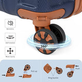 Cobens Luggage Sets 5 Piece Suitcase with Wheels，ABS Hard Case Luggage with Detachable Spinner Wheels，Carry on Luggage Set with TSA Lock （20/24/28 Inch）