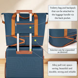 Cobens Luggage Sets 5 Piece with Spinner Wheels, Lightweight Hardshell Suitcases Set with Lock for Men and Women, Carry on Luggage Travel Set with Durable ABS Hard Case