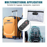 Cogguepe 2 PCS TSA Approved Combination Lock, Suitable for Luggage,Backpacks, Handbags, with 2PCS Spare TSA - 007 Key