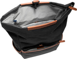 Cole Haan Men's Judson Brushed Twill Backpack, Black/New British Tan