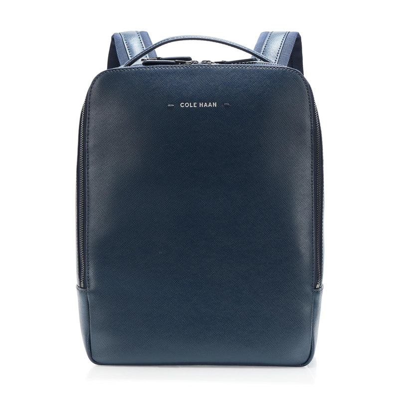 Cole Haan Men's Sloane Backpack, Navy Blazer Saffiano