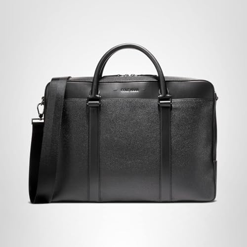 Cole Haan Men's Triboro Briefcase, Black