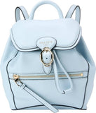 Cole Haan Women's Alexandria Flap Small Backpack, Ballad Blue