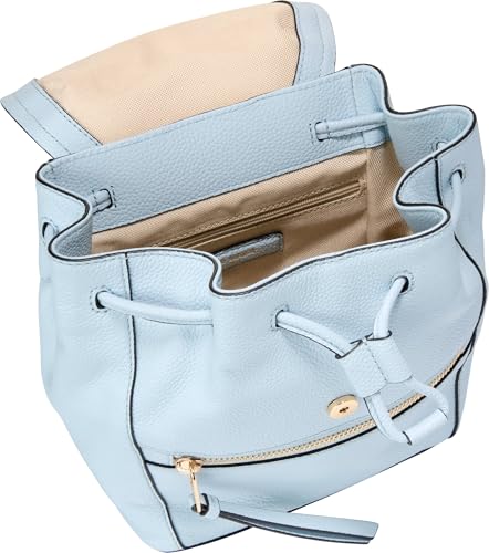 Cole Haan Women's Alexandria Flap Small Backpack, Ballad Blue –