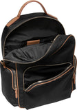 Cole Haan Women's Delancey Nylon Backpack, Black/Golden Honey