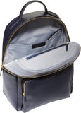 Cole Haan Womens Delancey Saffiano Backpack, Midnight