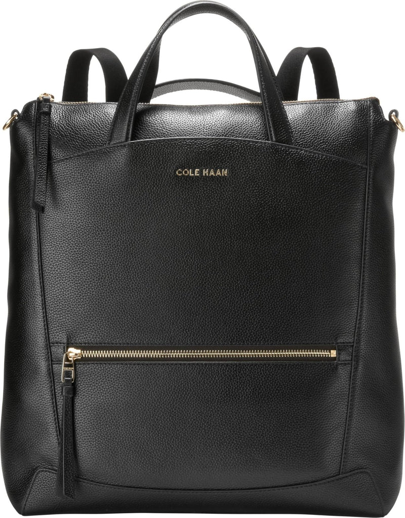 Cole Haan Women's Grand Ambition Leather Backpack, Black