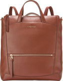 Cole Haan Women's Grand Ambition Leather Backpack, Dark Cuoio