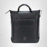 Cole Haan Womens Grand Ambition Small Convertible Luxe Backpack, New Black