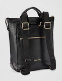 Cole Haan Womens Grand Ambition Small Convertible Luxe Backpack, New Black