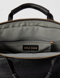 Cole Haan Womens Grand Ambition Small Convertible Luxe Backpack, New Black