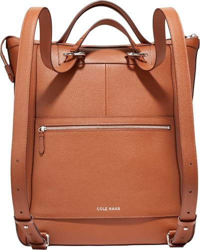 Cole Haan Women's Grand Series Grand Ambition Convertible Backpack, New British Tan