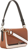 Cole Haan Women's Grand Series Mini Shoulder Bag, Black/White/British Tan