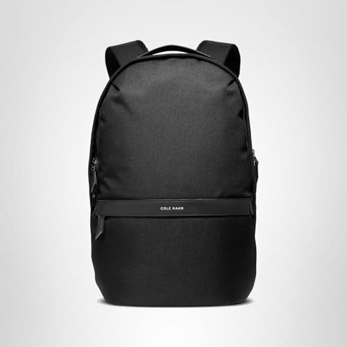 Cole Haan Womens Triboro Nylon Backpack, Black