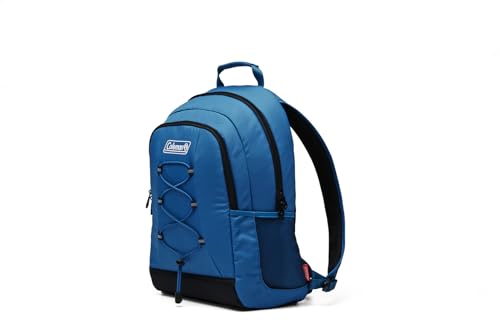 Coleman Chiller Insulated Backpack Cooler, Leakproof 28-Can Backpack Cooler with 12+ Hour Ice Retention, Made with Recycled Materials, Great for Beach, Camping, Hiking, Tailgates, Groceries, & More