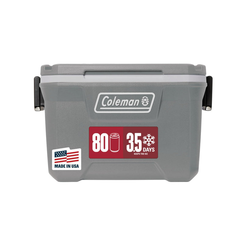 Coleman Classic Series Insulated Portable Cooler, Leak - Resistant Outdoor Hard Cooler Keeps Ice up to 5 Days, 52/70/120/150 Quart