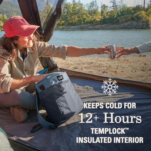 Coleman TranslatR 16-Can Leakproof Soft Cooler Backpack, Superior Ice Retention Keeps Contents Cold up to 12 Hrs, Made of Recycled Material, Great for Camping, Tailgating, Sports, Lunches & More