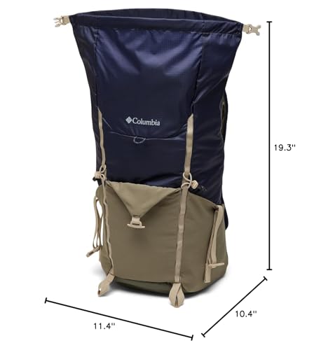 Columbia Tandem Trail 22L Backpack, Collegiate Navy/Stone Green, One Size